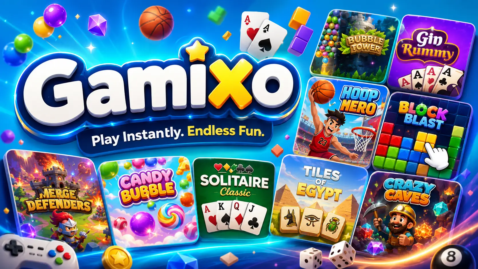 Gamixo games collection cover